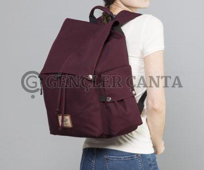 JMK BURGUNDY BACKPACK - Image 4