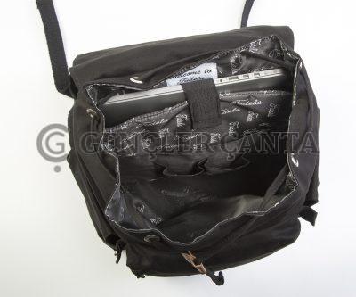 JMK SİYAH SIRT ÇANTASI - Görsel 5