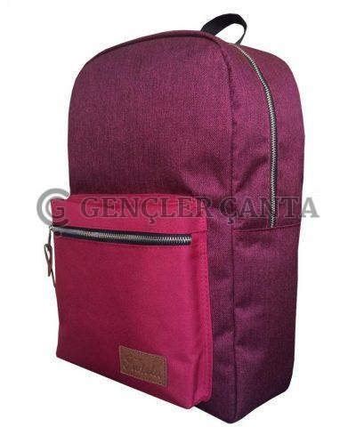 Рюкзак INQ бордового цвета — изображение 3