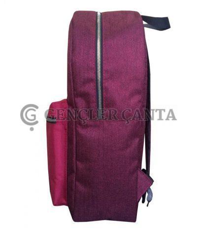 Рюкзак INQ бордового цвета — изображение 4