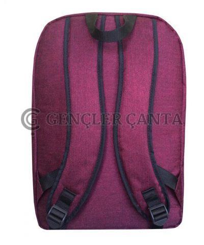INQ BORDO-BORDO SIRT ÇANTASI - Görsel 5