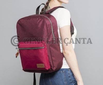 Рюкзак INQ бордового цвета — изображение 6