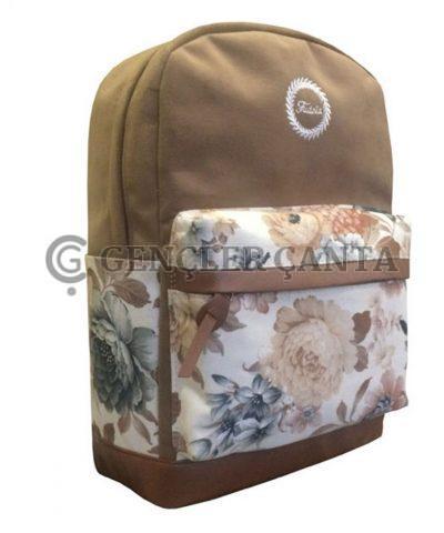 Mochila marrón UNZ - Imagen 3