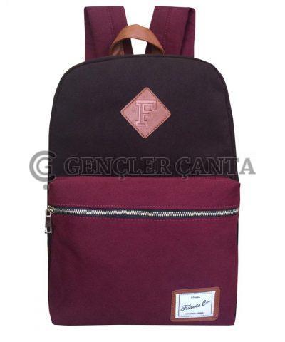 GBC KAHVERENGİ-BORDO SIRT ÇANTASI — изображение 1