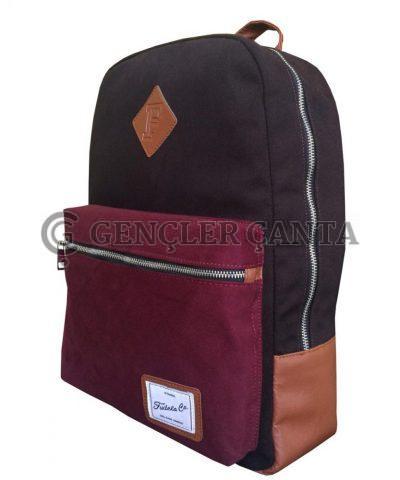 GBC KAHVERENGİ-BORDO SIRT ÇANTASI — изображение 3