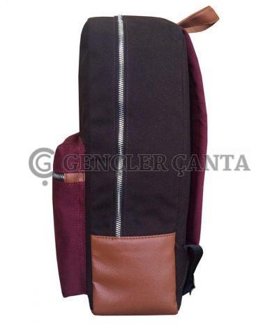 GBC KAHVERENGİ-BORDO SIRT ÇANTASI — изображение 4