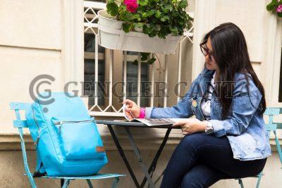 INQ TURKUAZ SIRT ÇANTASI — изображение 7