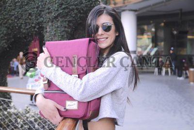 JNB weinroter Rucksack – Bild 6