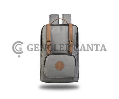 BKS GRİ SIRT ÇANTASI - Görsel 2