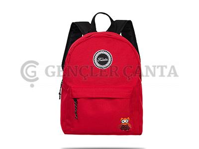 promosyon kırmızı sırt çantası