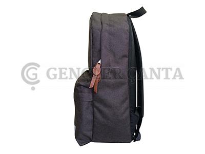 promosyon kahverengi çizgili sırt çantası