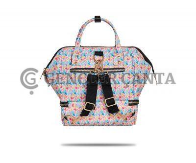 RENKLİ DESENLİ ANNE BEBEK ÇANTALARI GNCZ 5025 — изображение 3