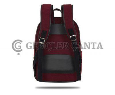 Рюкзак SOHO БОРДОВОГО ЦВЕТА — изображение 4