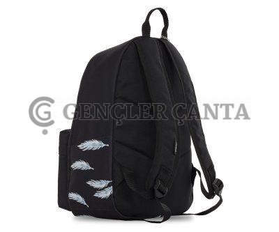 MOCHILA ASTRO NEGRA DE PELO - Imagen 3