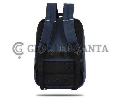 HARVARD LACİVERT SIRT ÇANTASI - Görsel 4