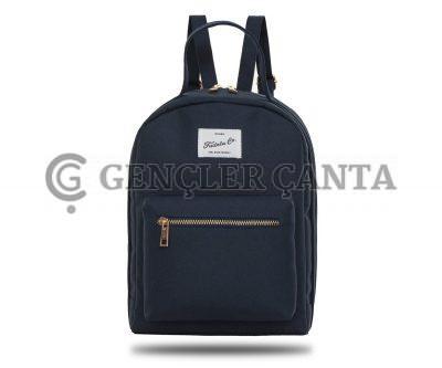 CROSSBODY MİLD LACİVERT SIRT ÇANTASI - Görsel 1