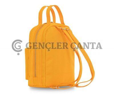 SAC À DOS BANDOULIÈRE JAUNE CLAIR – Image 3