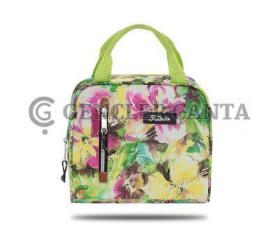 Lounch Color Yeşil Çiçek Beslenme Çantası - Görsel 1