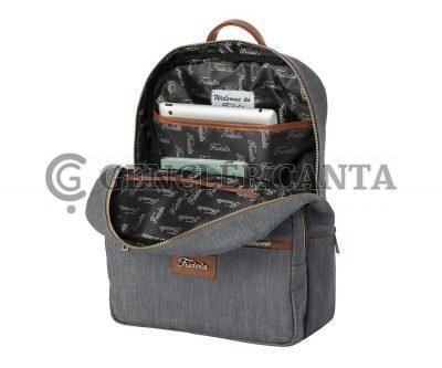 Рюкзак Denim Casual серого цвета — изображение 5