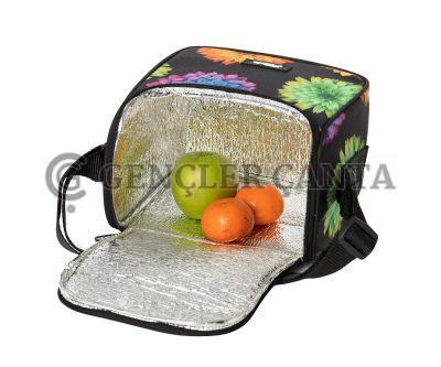 Kultiger Stay Black Flowers Rucksack – Bild 4