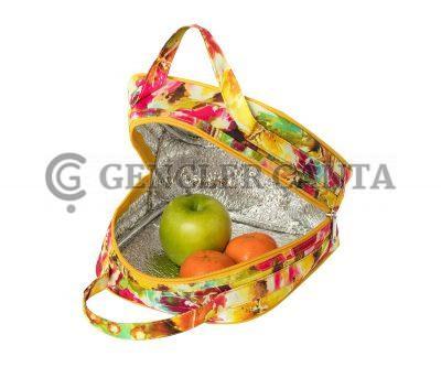 Kultige Lunchtasche mit Blumenmuster – Bild 3
