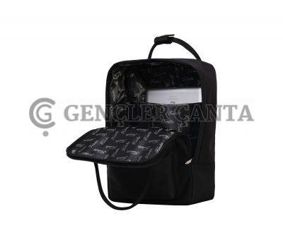 KJM SİYAH SIRT ÇANTASI - Görsel 4