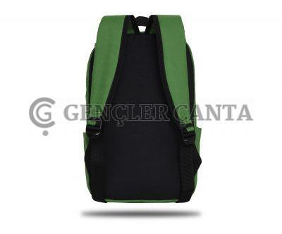 Fudela FDL Yeşil Unısex Sırt Çantası - Görsel 3