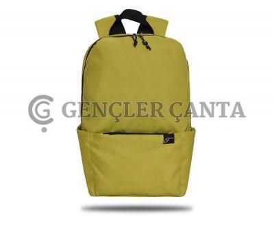 Fudela FDL Sarı Unısex Sırt Çantası - Görsel 1