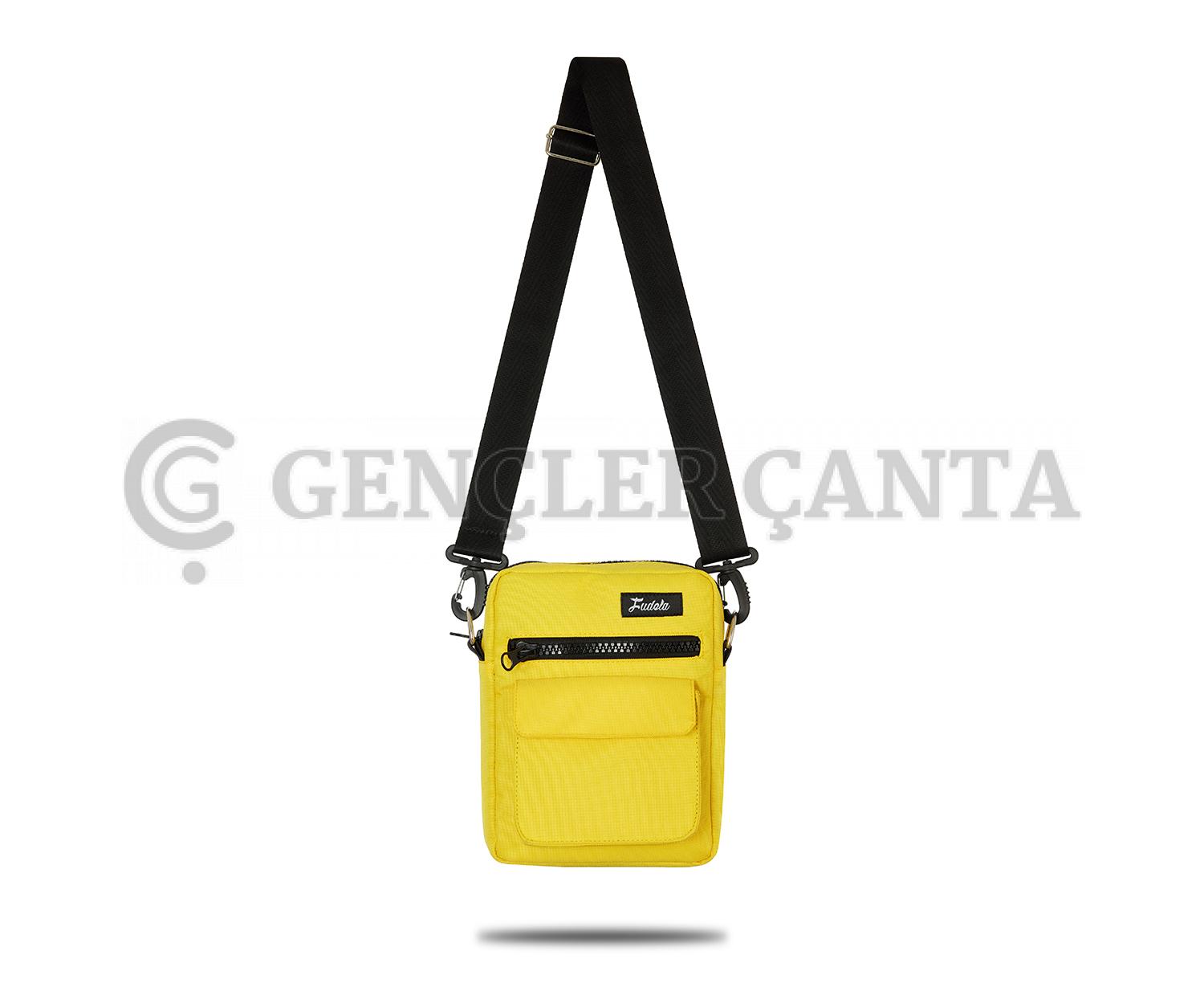 Fudela Çapraz Askılı Rahat Günlük Kullanım Omuz Çantası Sarı Fudela Çapraz Askılı Rahat Günlük Kullanım Omuz Çantası Sarı