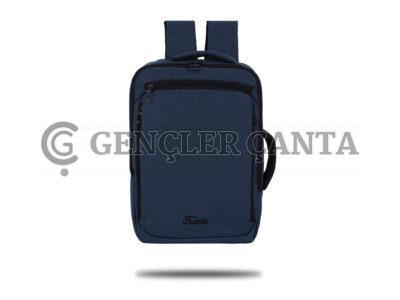 promosyon lacivert sırt çantası