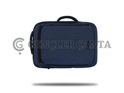 promosyon lacivert sırt çantası