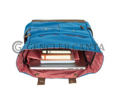 promosyon mavi sırt çantası