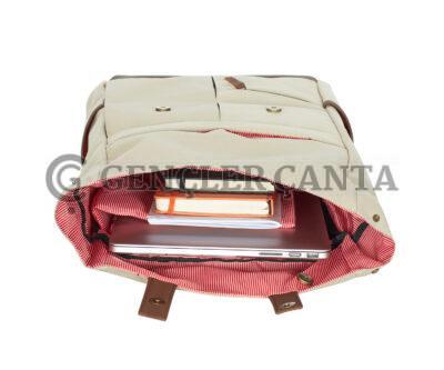 promosyon krem sırt çantası