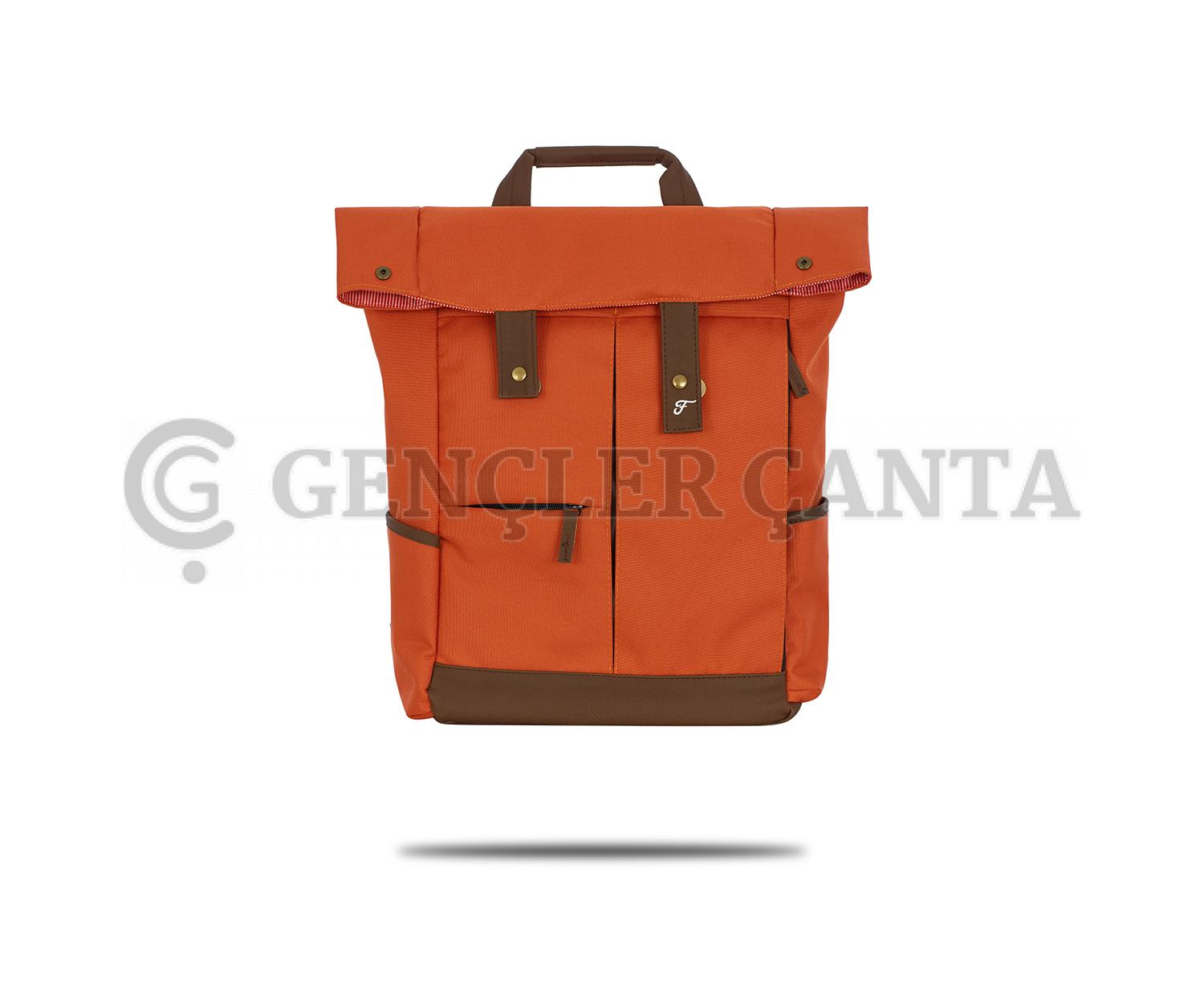 Fudela Serendip Kiremit Sırt Çantası promosyon kiremit sırt çantası