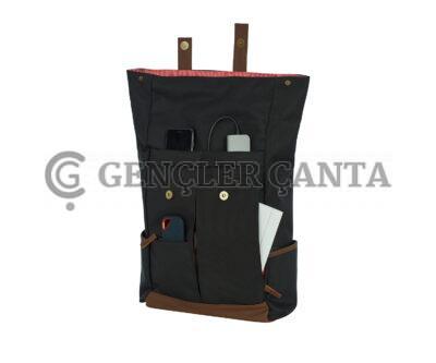 promosyon siyah sırt çantası