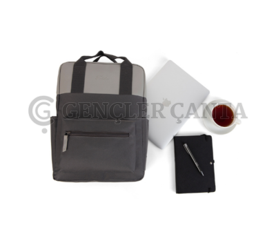 Fudela Viona Gri Sırt Çantası - Görsel 3
